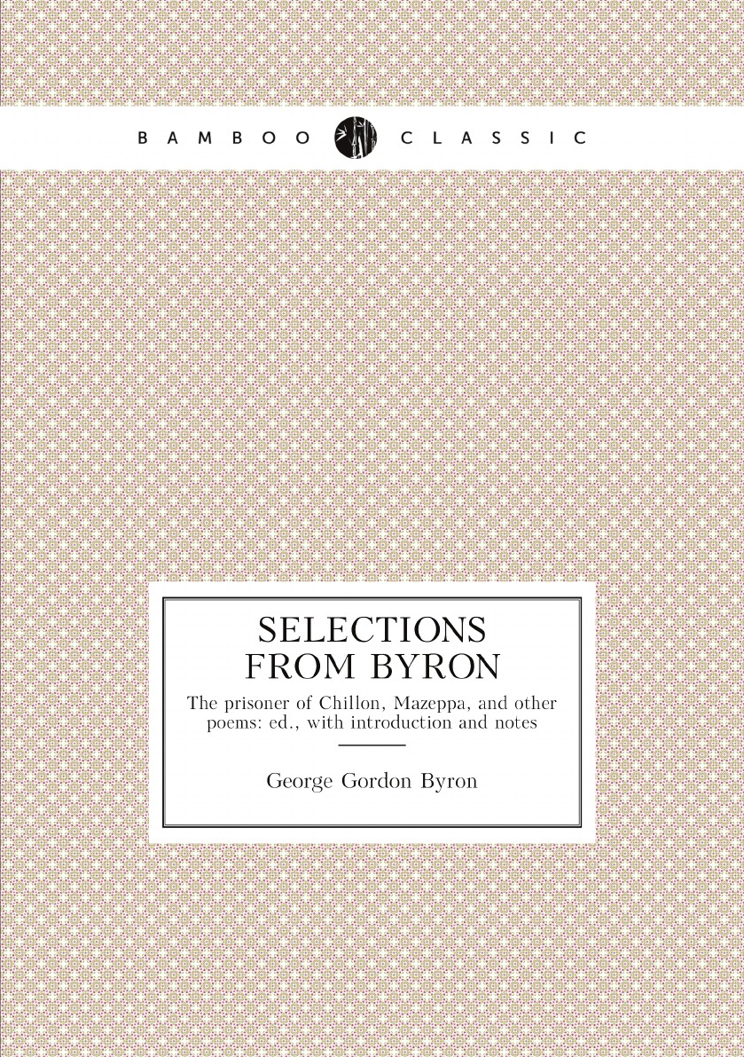 

Selections from Byron