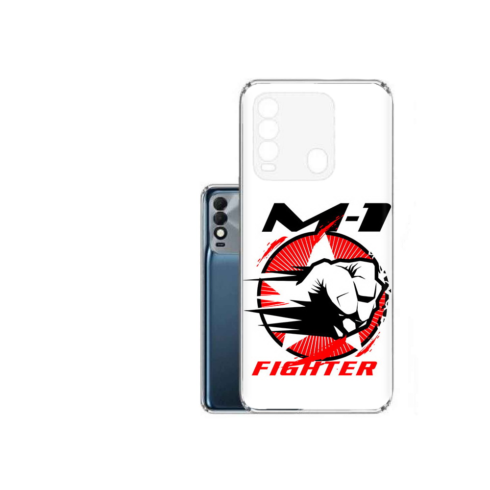 

Чехол MyPads Tocco для Tecno Spark 8 единоборства М-1, Прозрачный, Tocco