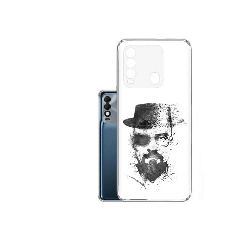 

Чехол MyPads Tocco для Tecno Spark 8 загадочный человек, Прозрачный, Tocco