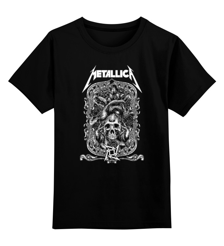 

Футболка детская Printio Metallica цв. черный р. 140, Metallica