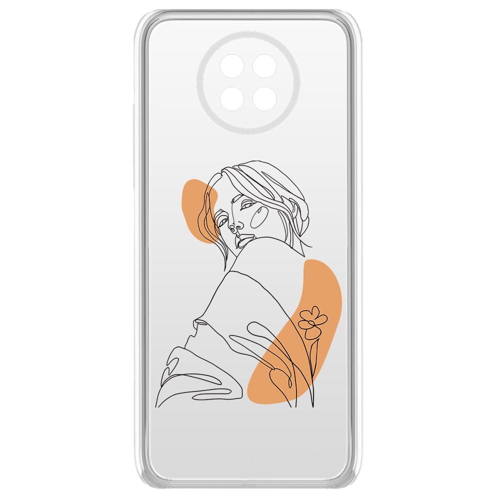 

Чехол-накладка Krutoff Clear Case Загадка для Xiaomi Redmi Note 9T