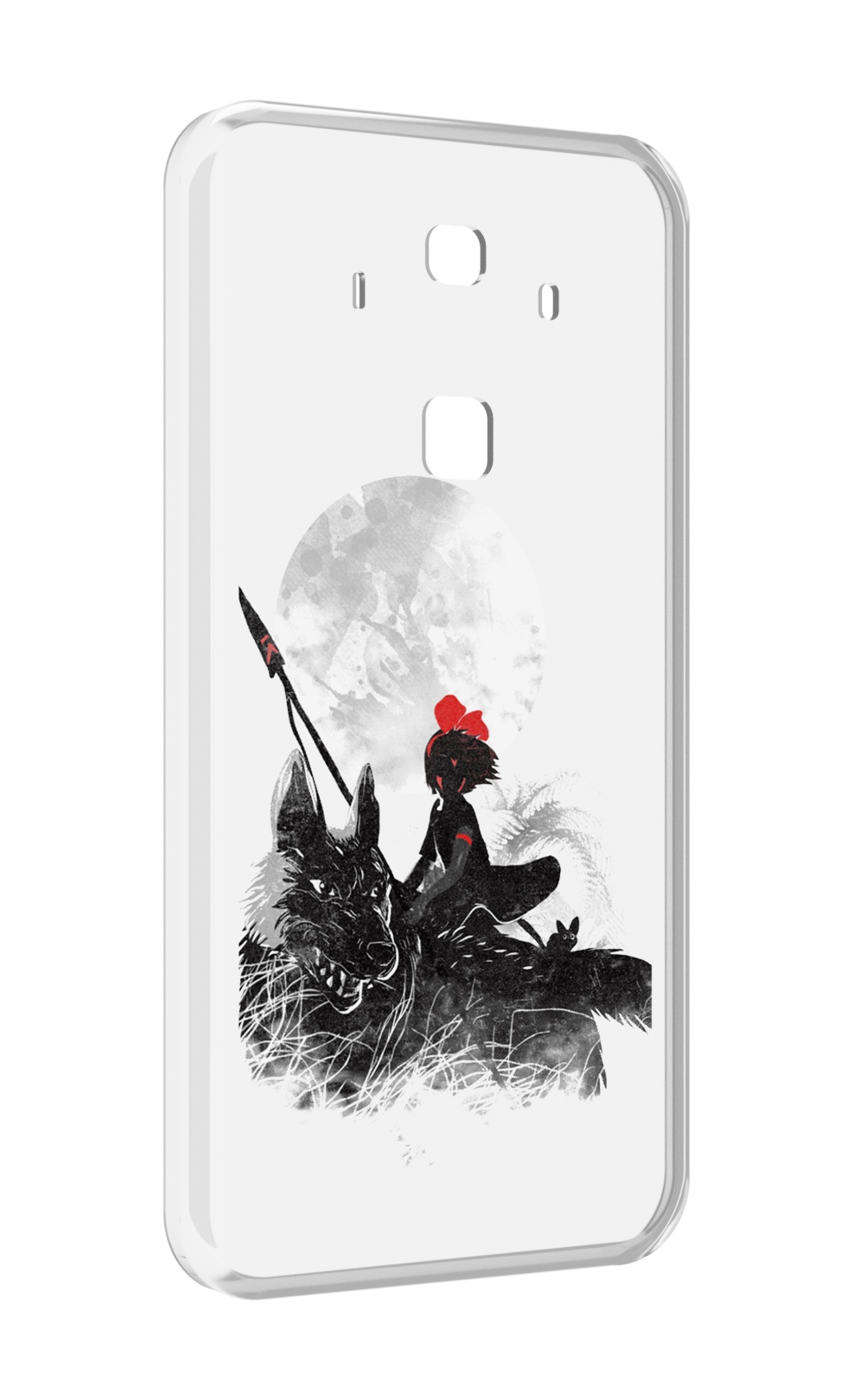 

Чехол MyPads мононоке для Huawei Mate 10 Pro, Прозрачный, Tocco
