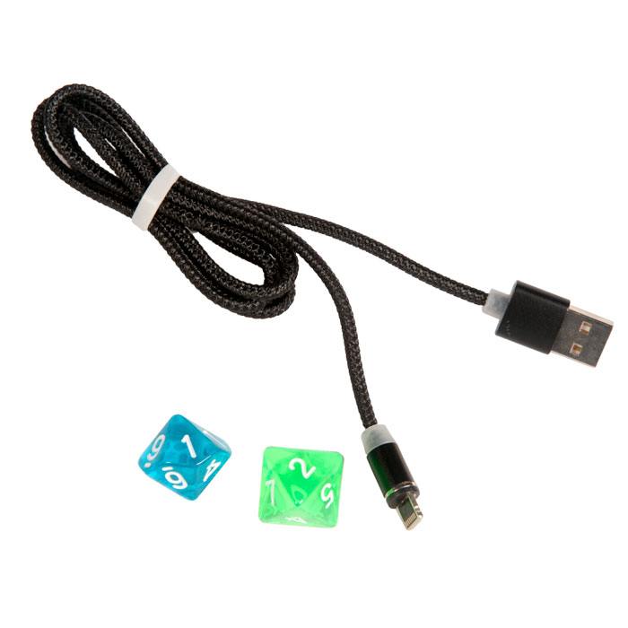 

Кабель lightning - usb More Choice 1 м черный