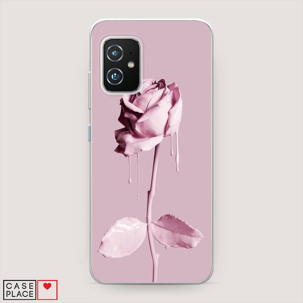 фото Чехол awog "роза в краске" для asus zenfone 8 mini