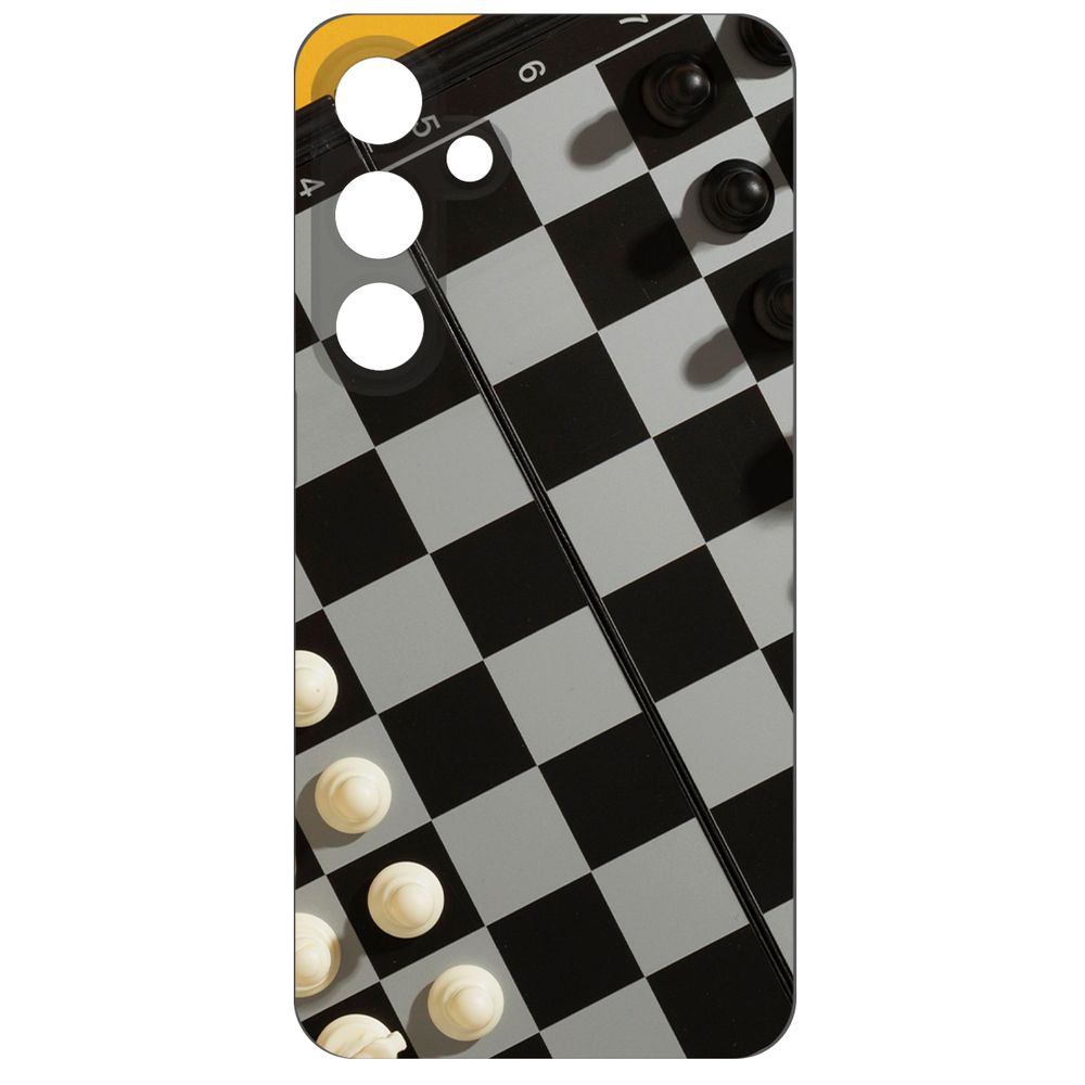

Чехол-накладка Krutoff Soft Case Шахматы для Samsung Galaxy S24 черный