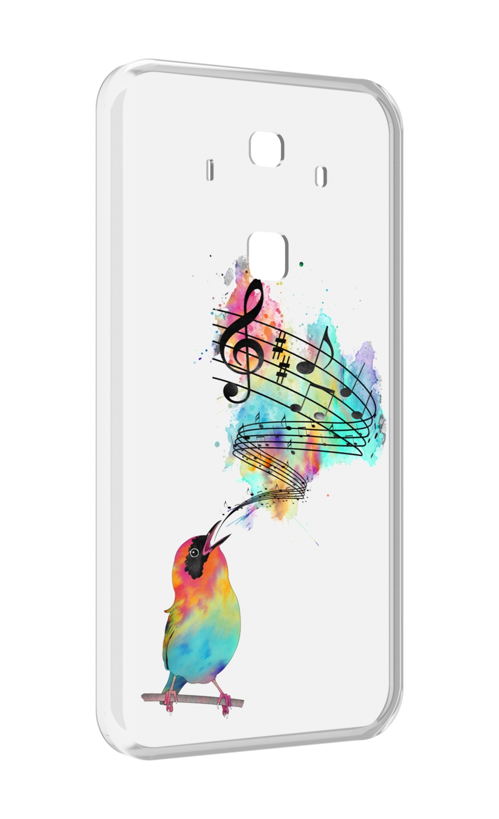 

Чехол MyPads певчая птичка для Huawei Mate 10 Pro, Прозрачный, Tocco