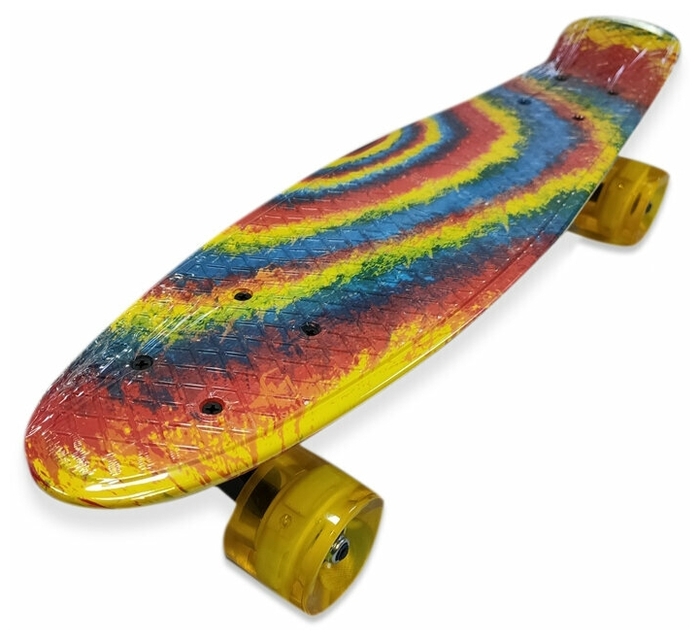 фото Скейтборд ecoline surfer_rainbow