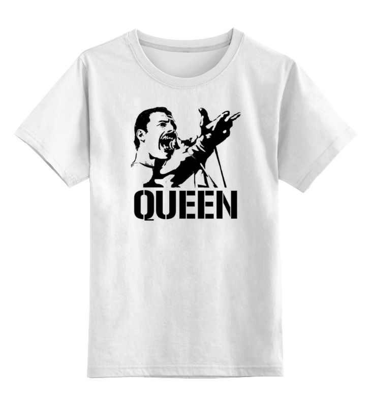 

Футболка детская Printio Freddie mercury - queen цв. белый р. 140, Freddie mercury - queen