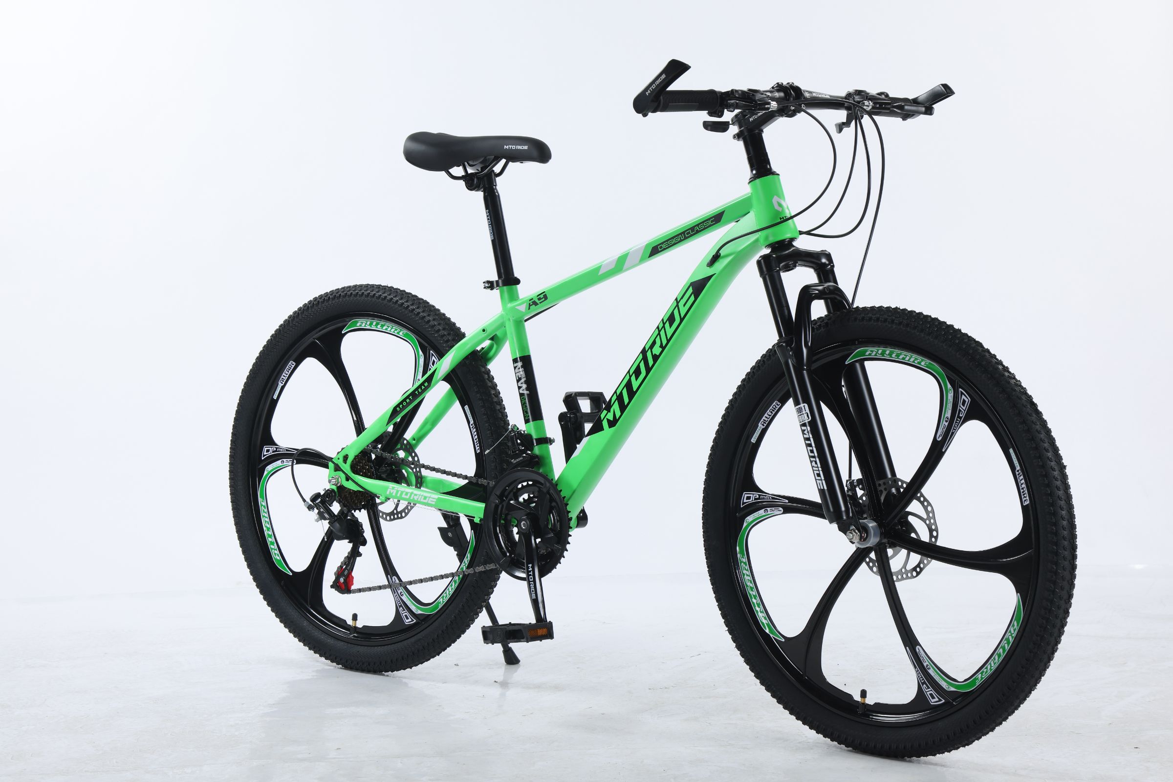 Горный велосипед МТО RIDE 26 2023 зеленый