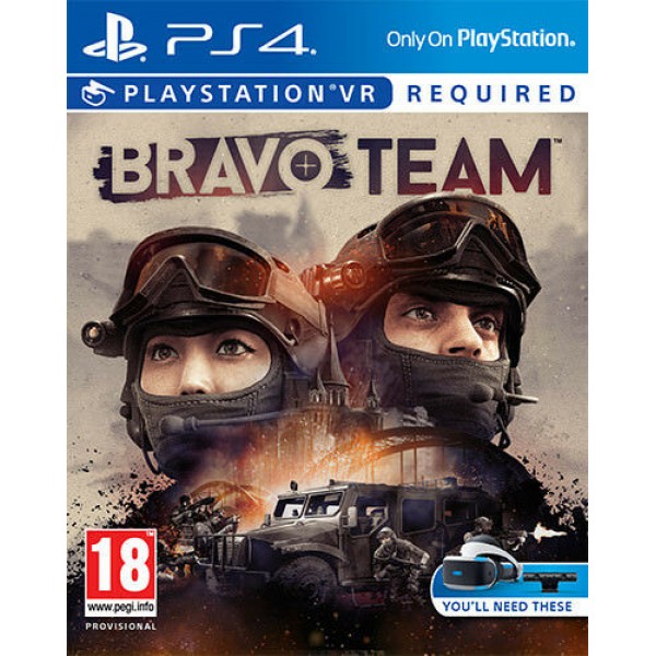 

Игра Bravo Team VR (PlayStation 4, полностью на русском языке), Bravo Team VR