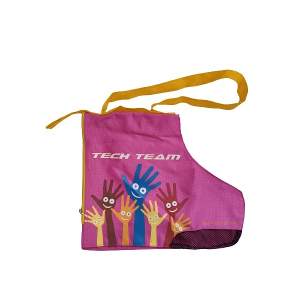 

Сумка Tech team для роликовых/фигурных коньков розовый