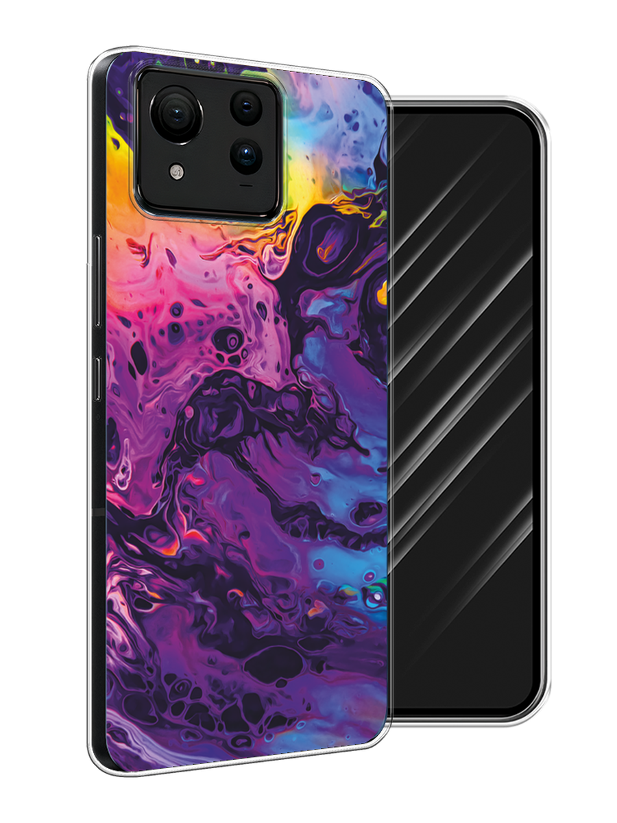 

Чехол Awog на Asus ZenFone 11 Ultra "ACID fluid", Бордовый, 45250-1