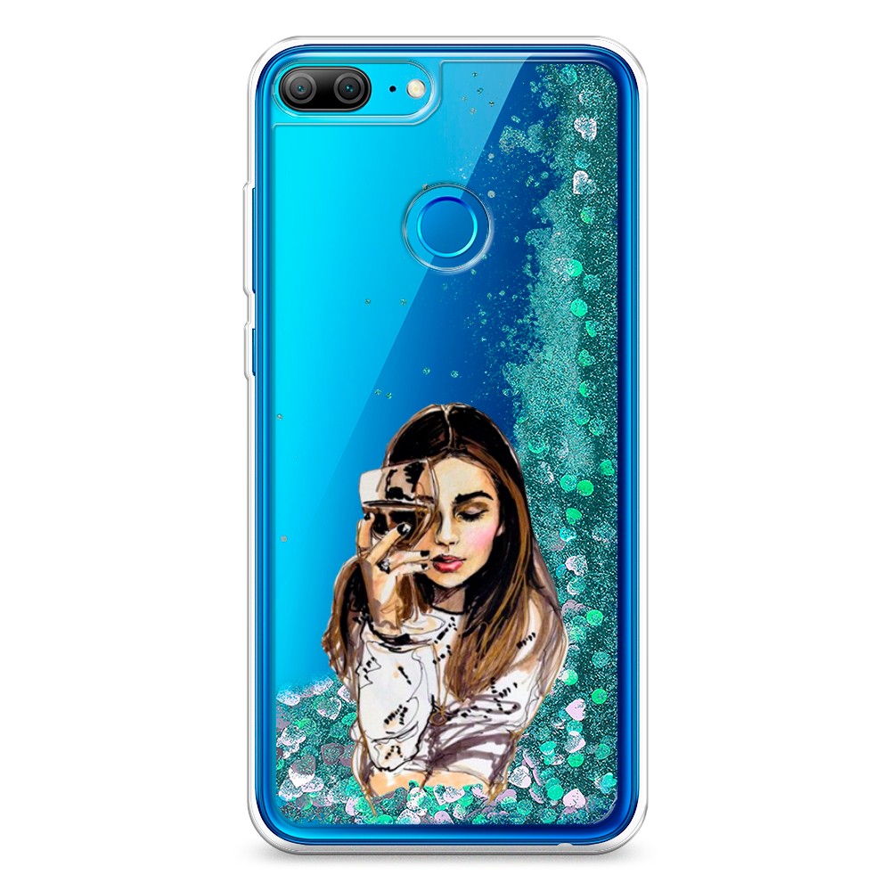 

Чехол Awog "Девушка с бокалом" на Honor 9 Lite, 64295-1