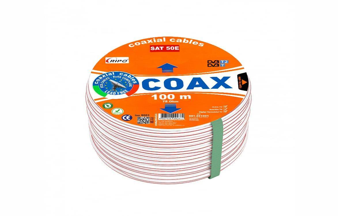 Коаксиальный кабель SAT 50Е RIPO (50m) 001-221001/50