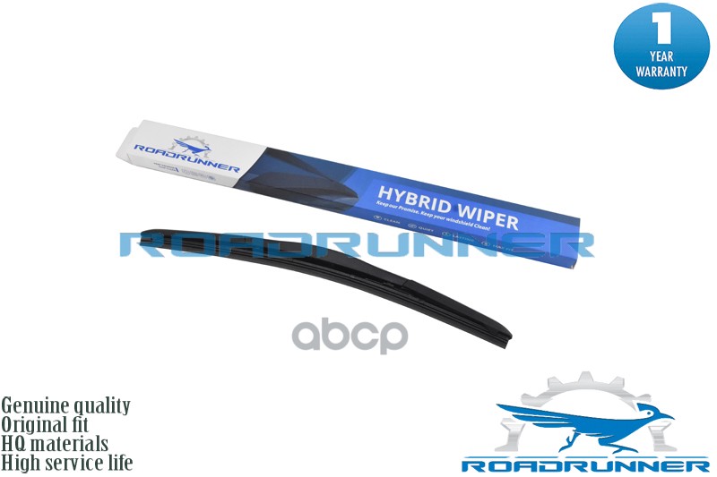 

ROADRUNNER 'RR400FH Щетка стеклоочистителя гибридная 400 мм 1шт