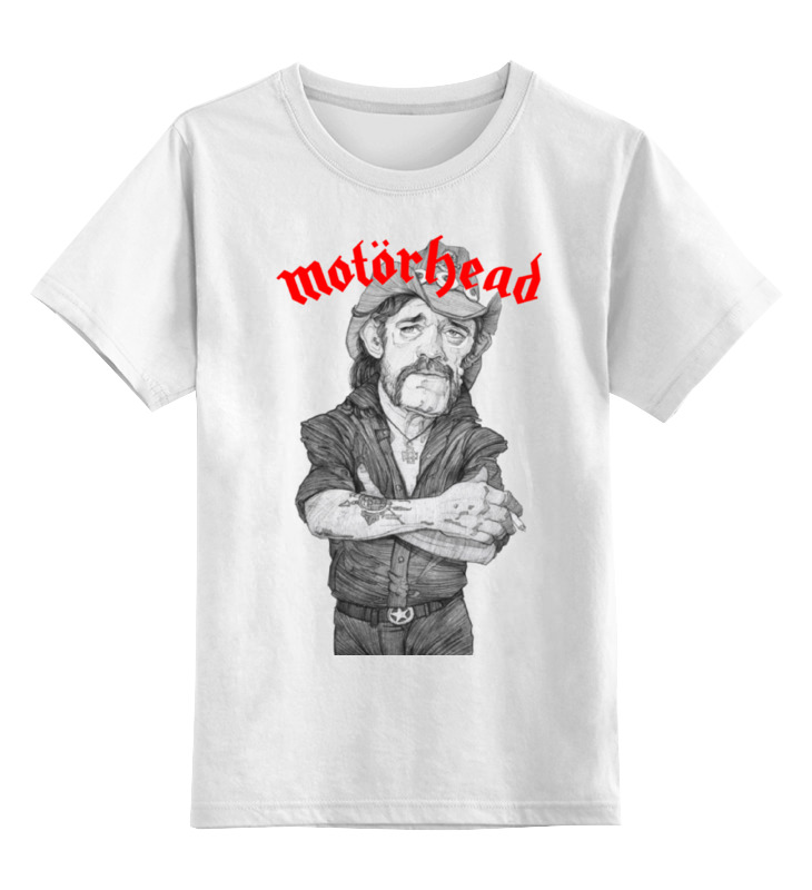

Футболка детская Printio Motorhead цв. белый р. 140, Motorhead