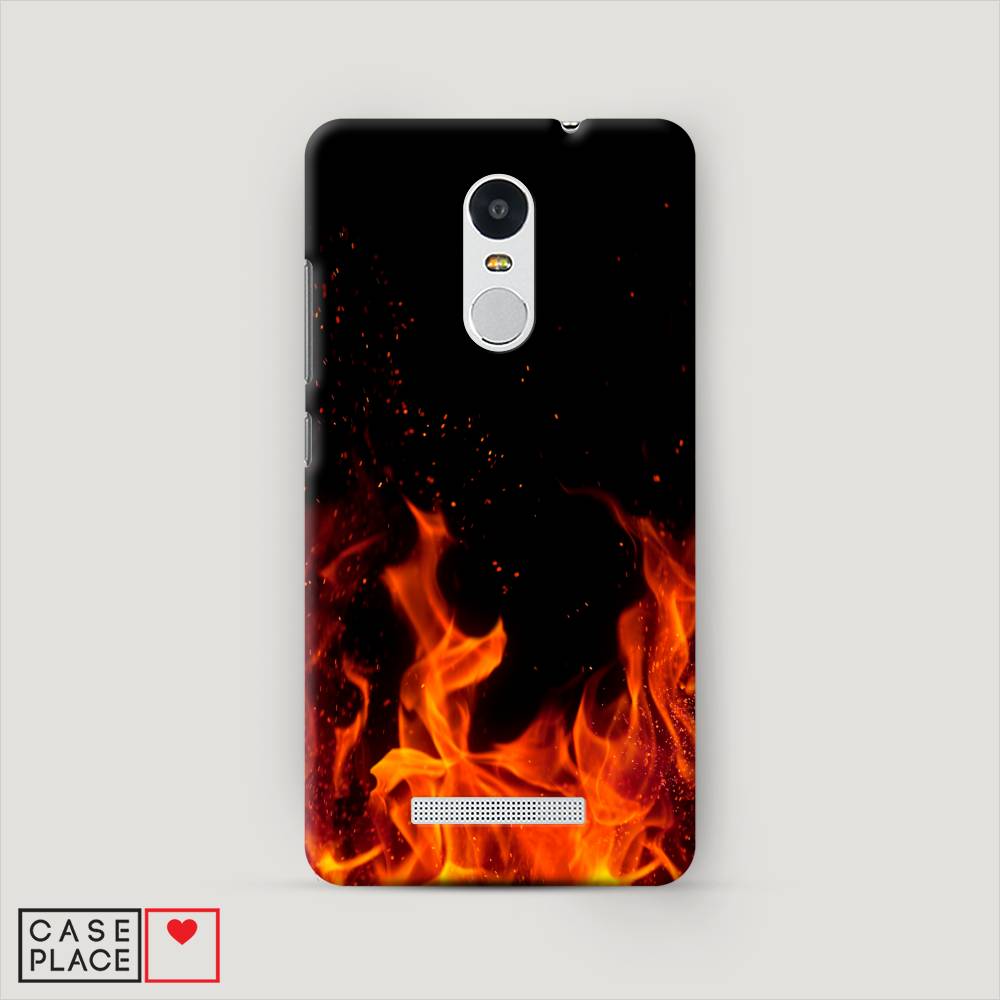 

Пластиковый чехол "Все в огне" на Xiaomi Redmi Note 3