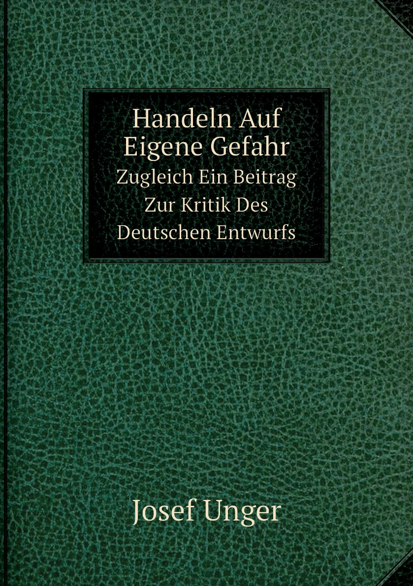 

Handeln Auf Eigene Gefahr