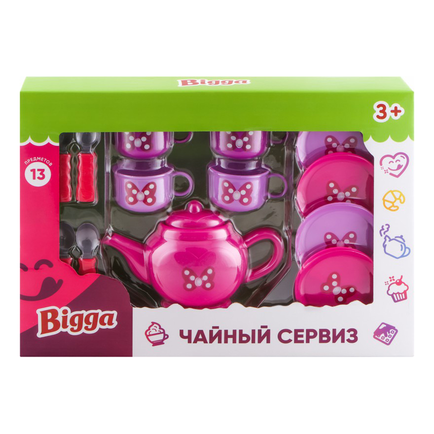 фото Игровой набор bigga чайный сервиз