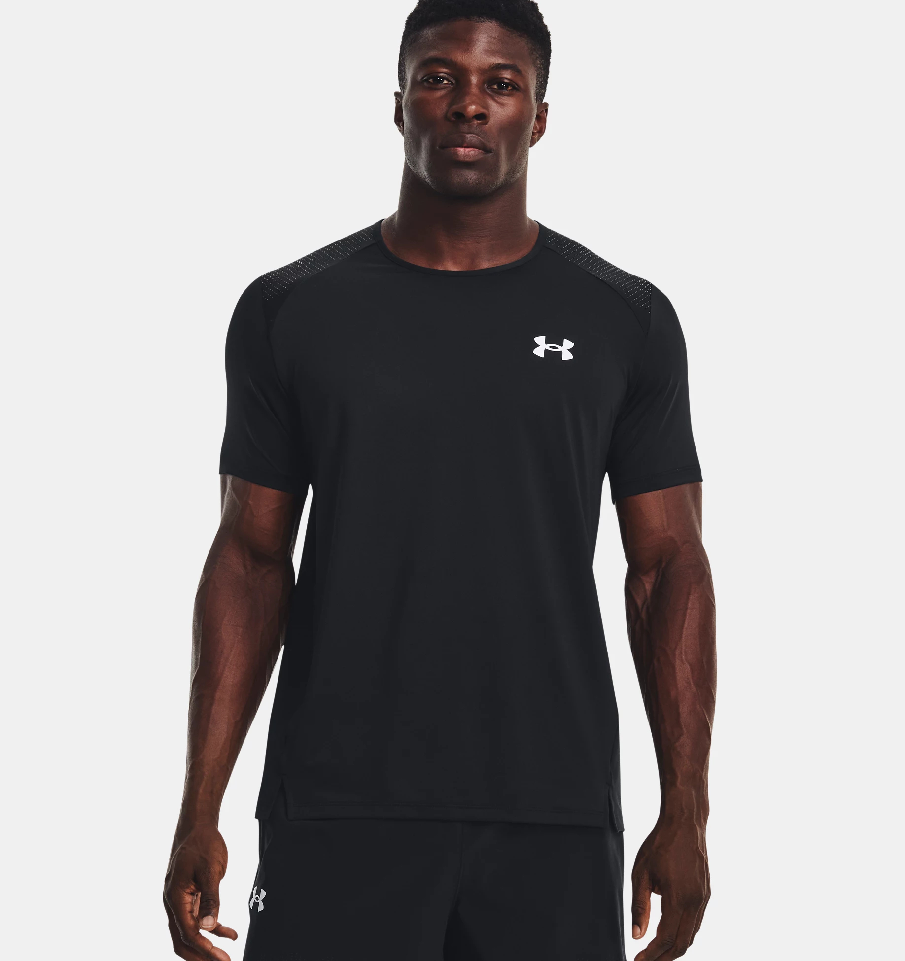 

Футболка мужская Under Armour UA Armourprint SS черный M, UA Armourprint SS
