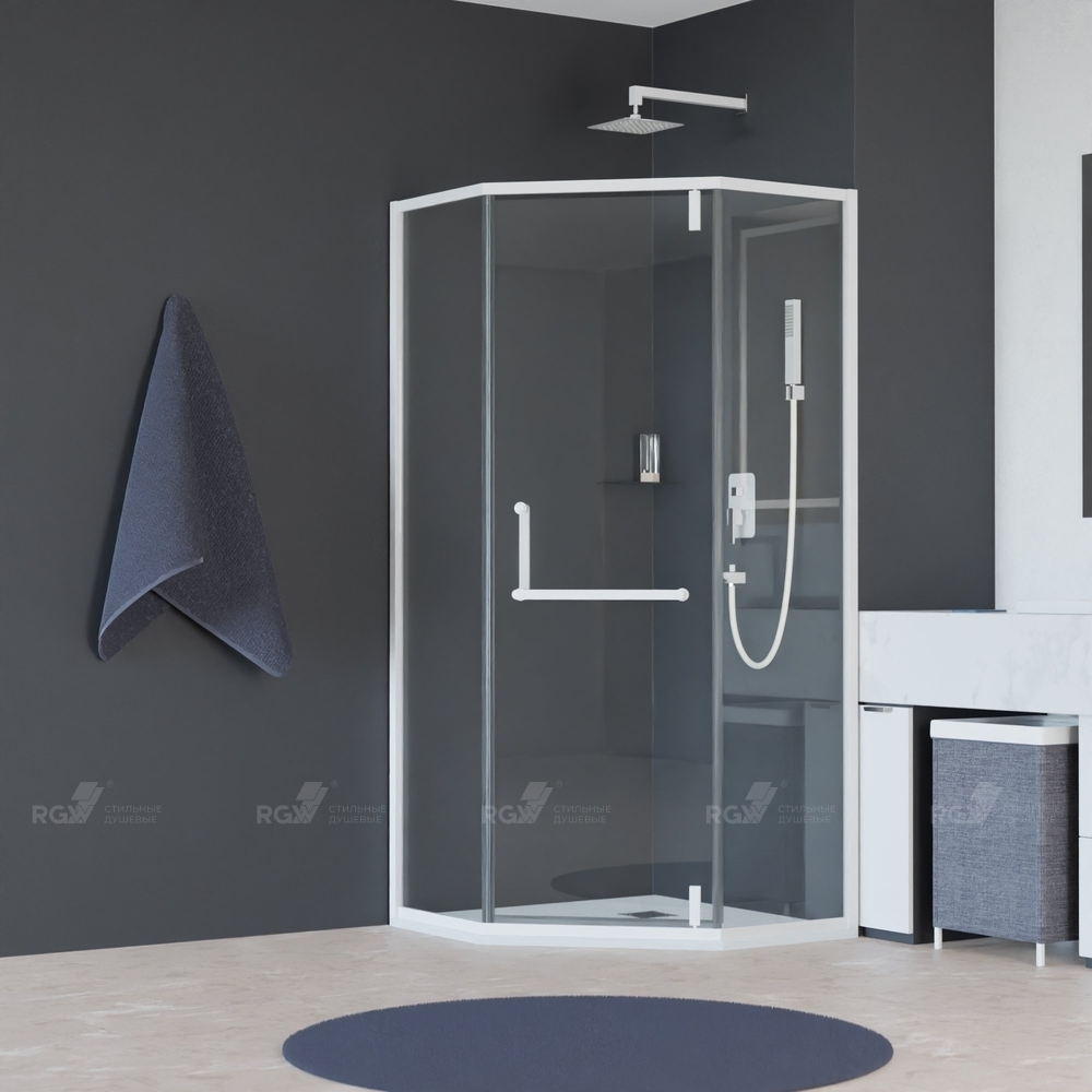 

Душевой уголок RGW HO-084W 90x90, прозрачное стекло