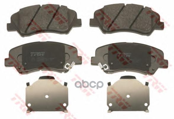 

Колодки Тормозные Hyundai Solaris (11-) Kia Rio (11-) Передние (4Шт.) Trw Gdb3548