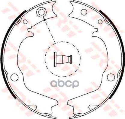 

Колодки Тормозные Mitsubishi Lancer 9 (03-07) Задние Барабанные (4Шт.) Trw Gs8479