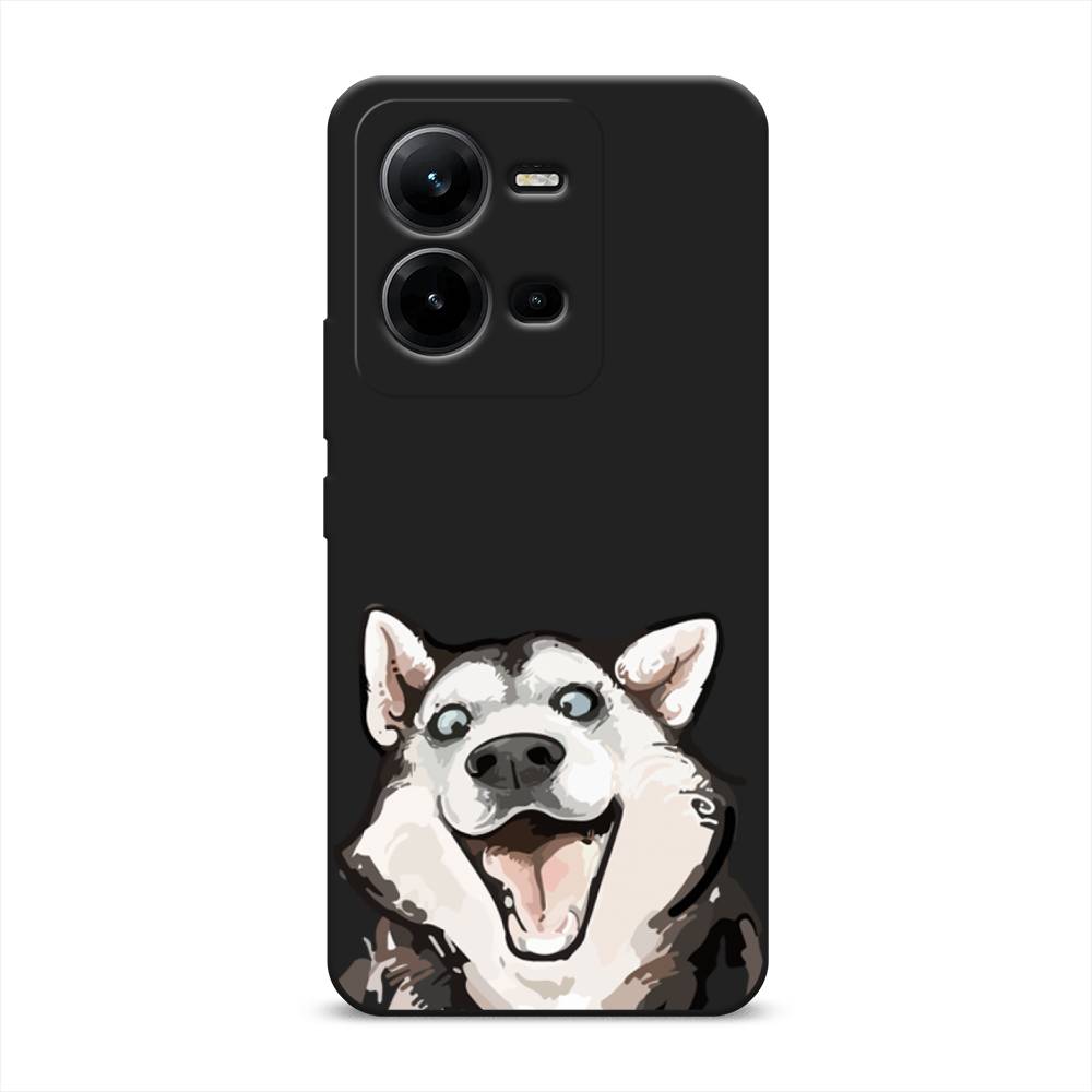Чехол Awog на Vivo V25 Радостный хаски
