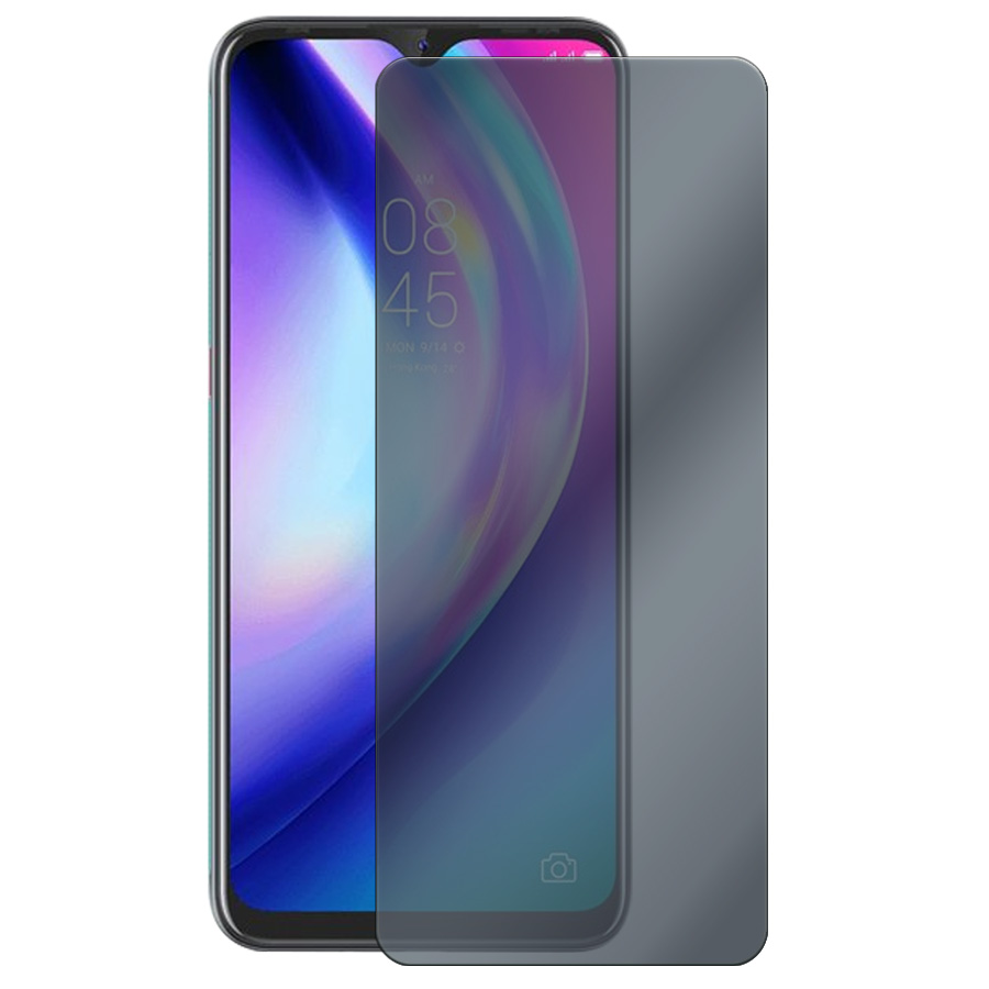 

Стекло защитное гибридное Антишпион Krutoff для Tecno Pouvoir 4 Pro