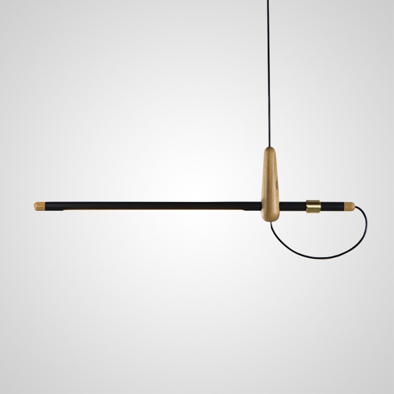 

Подвесная люстра BARCKER Dark wood от ImperiumLoft