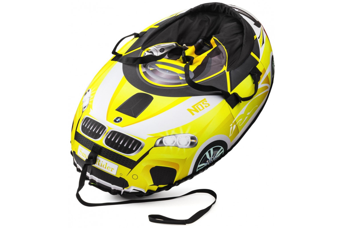 

Тюбинг Small Rider 86х110см Snow Cars 2 желтый 332802