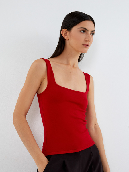 

Майка женская ZARINA 2163650820-70 красная M, 2163650820-70