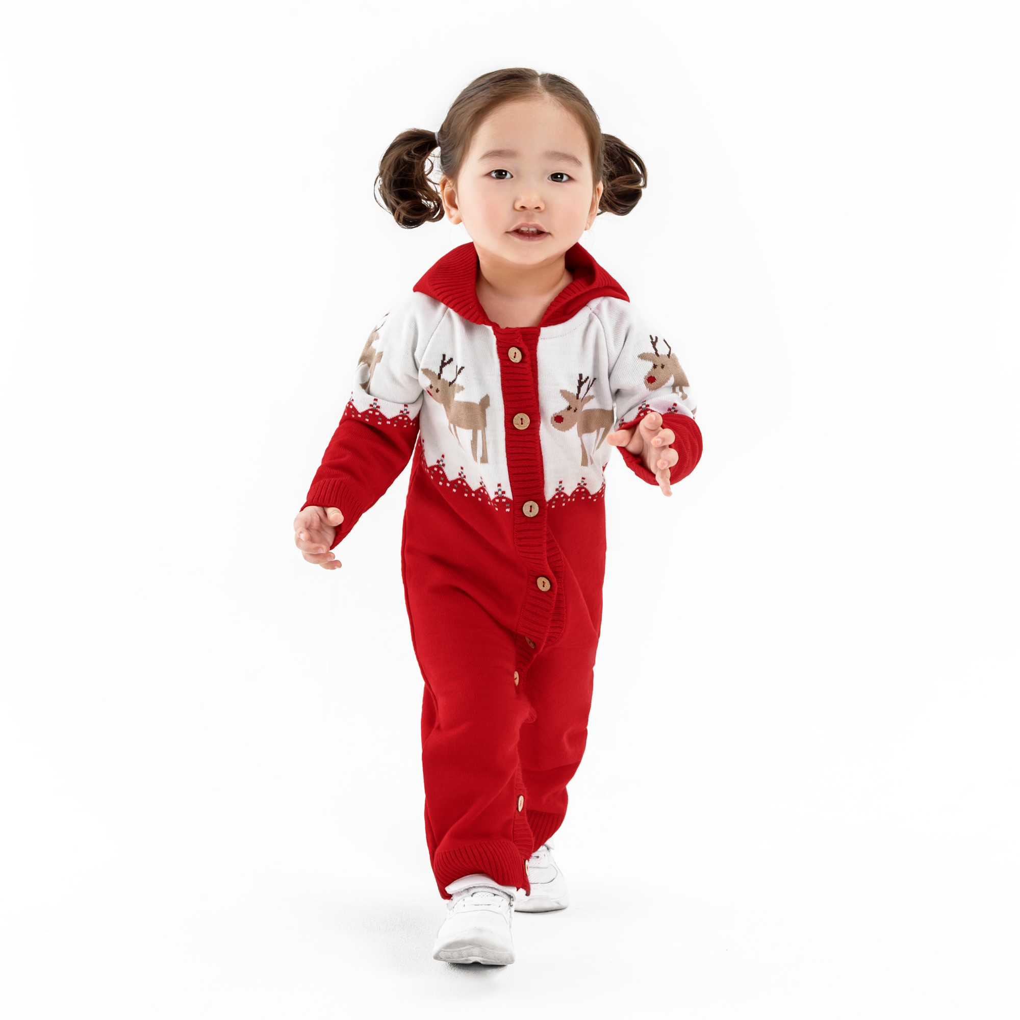 фото Комбинезон детский amarobaby ab-od21-plc502d, красный, 80