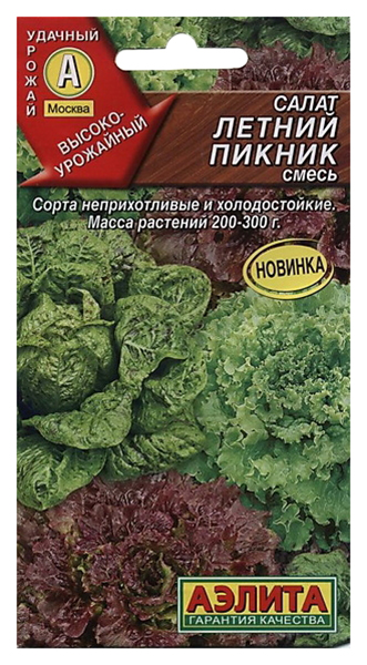 

Семена салат Аэлита Летний пикник 00-00589464 1 уп.