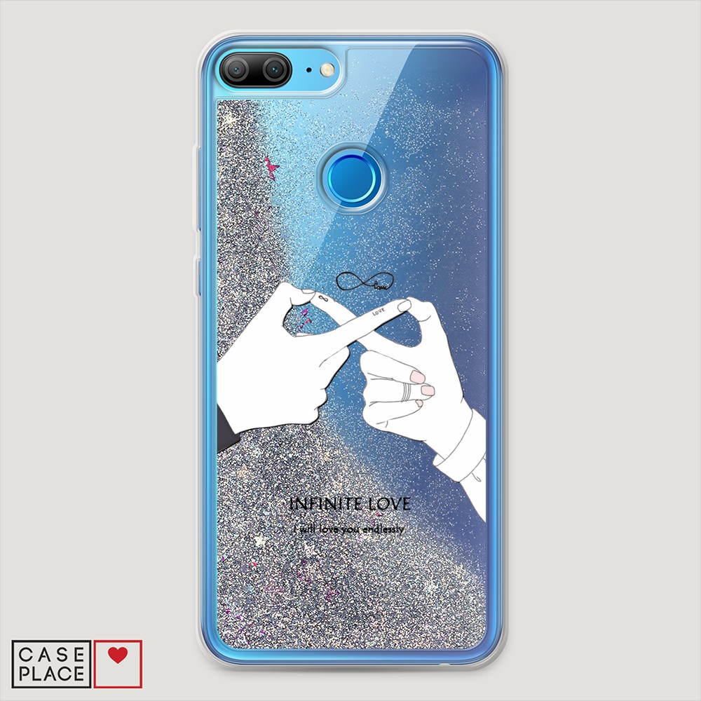 

Чехол Awog на Honor 9 Lite "Любовь навсегда", Разноцветный, 64291-1
