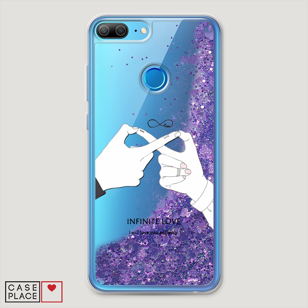 

Чехол Awog на Honor 9 Lite "Любовь навсегда", Разноцветный, 64292-1