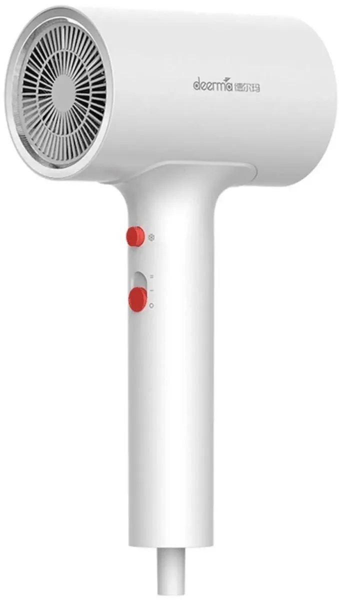 

Фен Deerma DEM-CF10W, 1600Вт, белый, Фен DEERMA DEM-CF10W, 1600Вт, белый