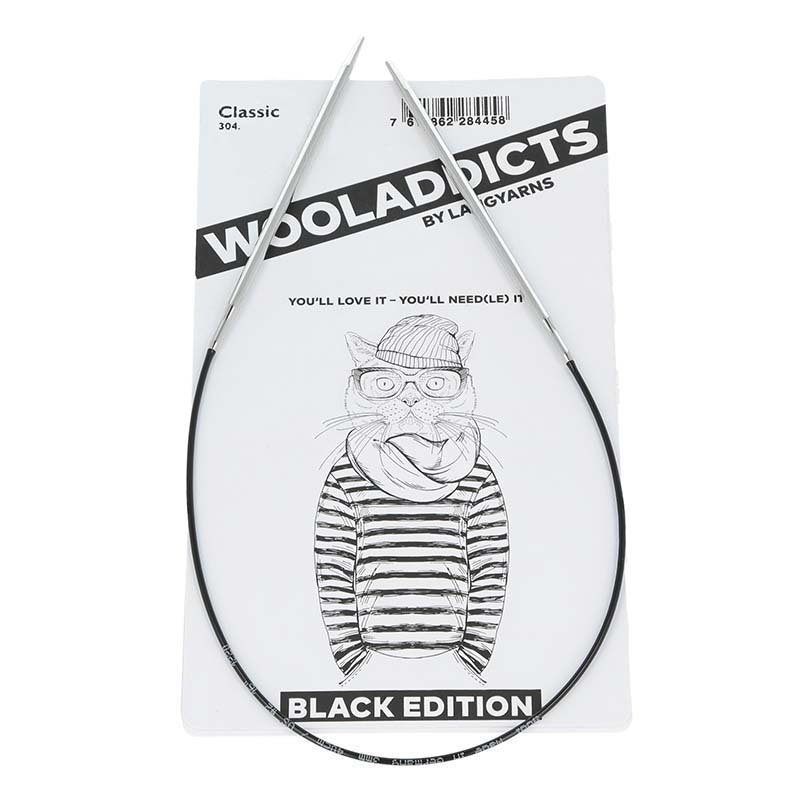 

Спицы круговые супергладкие WOOLADDICTS Classic 2,25 мм, 50 см, арт.304.0522, Серебристый, Спицы для вязания (без характеристик)