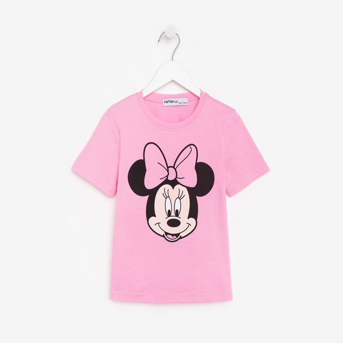 

Футболка детская Disney Минни, рост 98-104, розовый