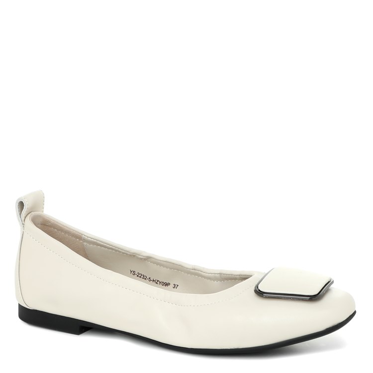 

Балетки женские Tendance YS-2232-5 белые 40 EU, Белый, YS-2232-5