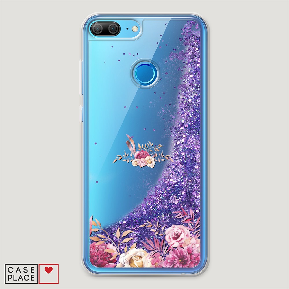 

Чехол Awog на Honor 9 Lite "Нежные розовые цветы", Разноцветный, 64292-1