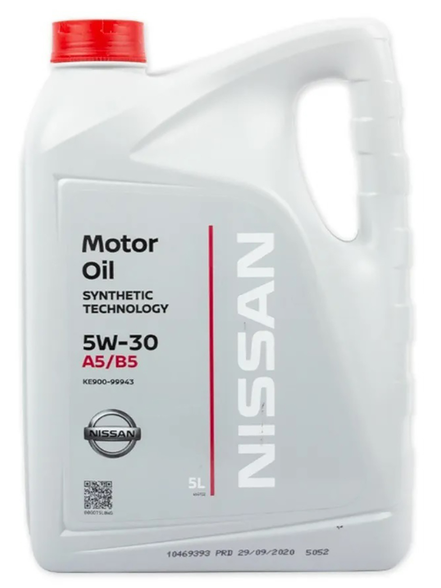 Моторное масло Nissan 5w30 5л