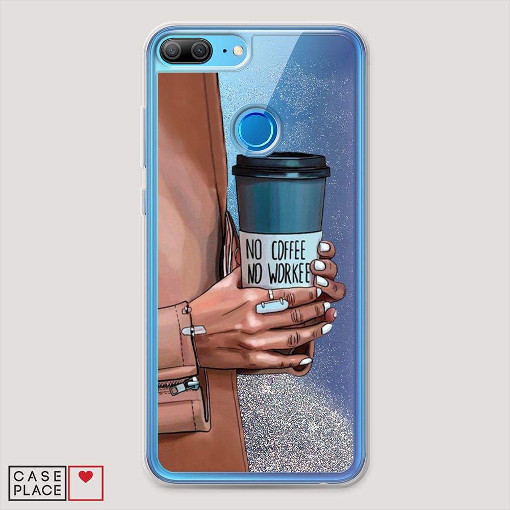 

Чехол Awog на Honor 9 Lite "No coffee", Разноцветный, 64291-1