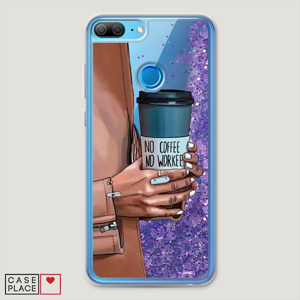 

Чехол Awog на Honor 9 Lite "No coffee", Разноцветный, 64292-1
