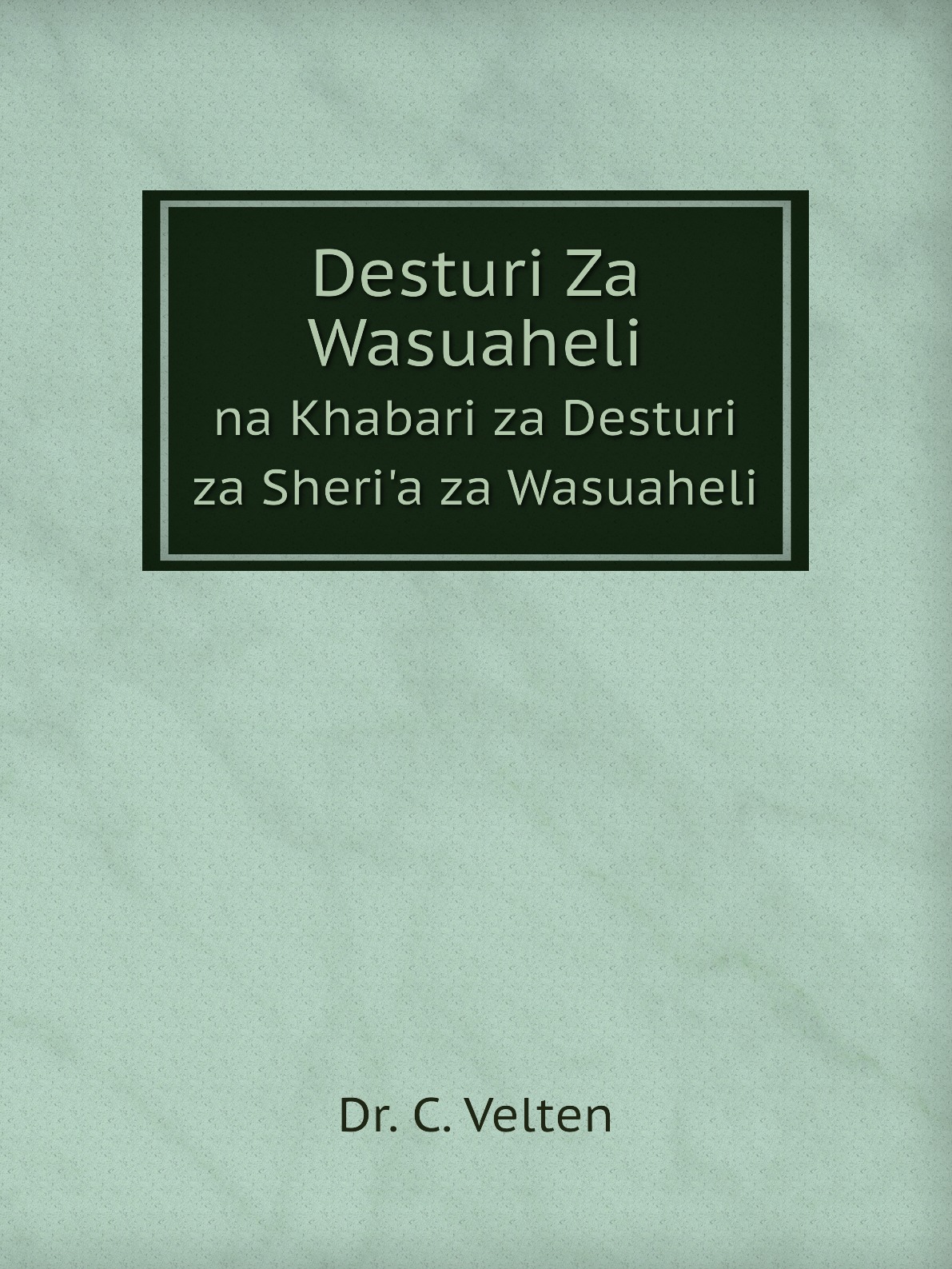 

Desturi Za Wasuaheli