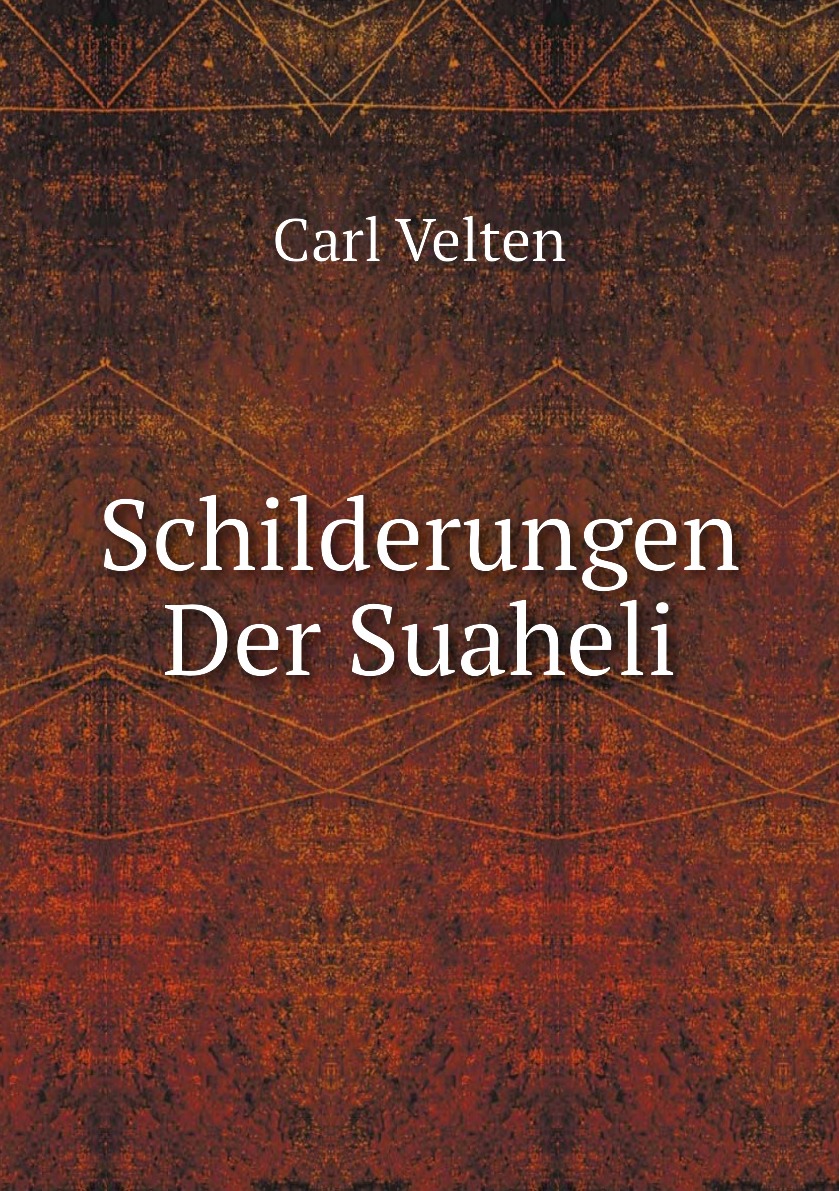

Schilderungen Der Suaheli