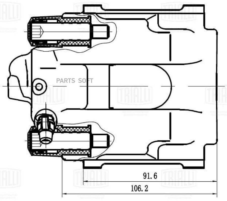 

Cf 102017 Суппорт Торм. Для А/М Bmw 3 E46 (98-) Зад. Лев. D=40Мм (Cf 102017)