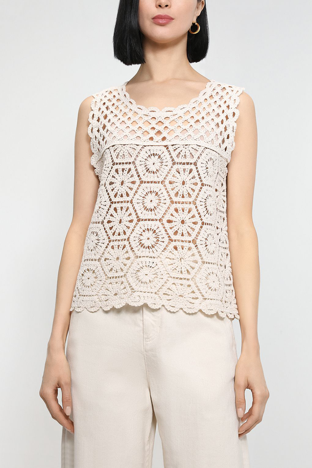 

Топ женский Belucci BL2303Т3464-017 бежевый XS, BL2303Т3464-017