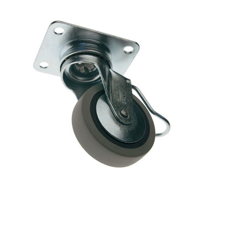 

Колесики для мебели (ролик мебельный), ДИАМ.60ММ, серое, AMIG, 2503-60, Серый, 2503-60