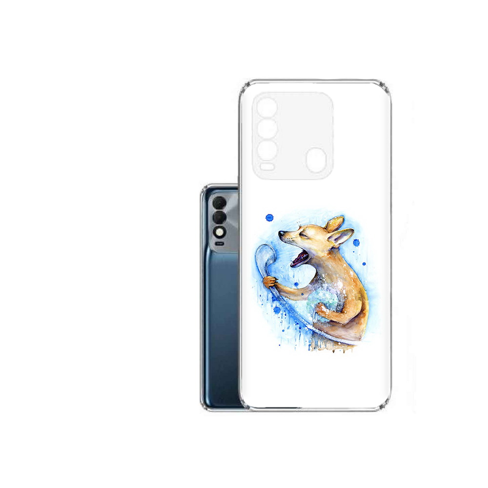 

Чехол MyPads Tocco для Tecno Spark 8 пение в душе, Прозрачный, Tocco